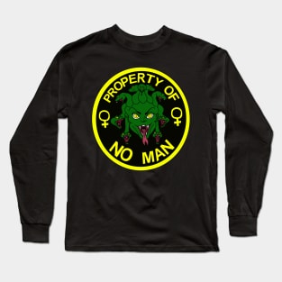 Property of No Man - Gorgon Long Sleeve T-Shirt